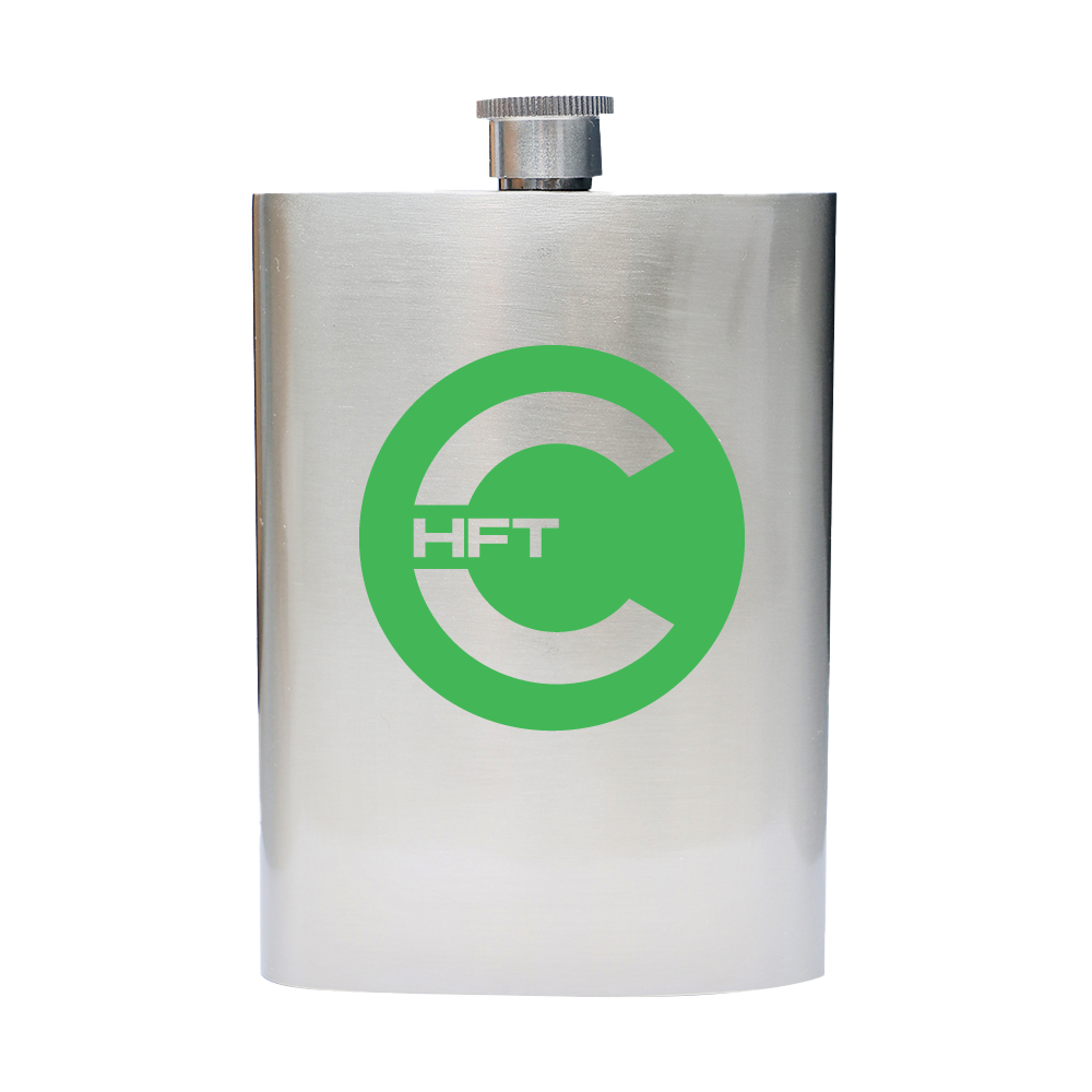 Stainless Steel Hip Flask - 8oz